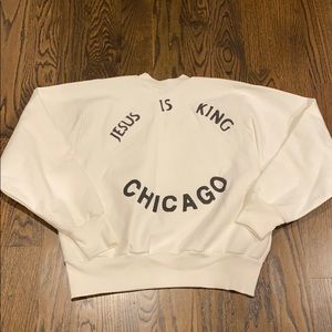 Kanye West Jesus is king crewneck sweater